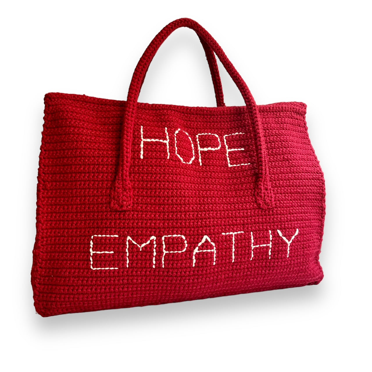 I Get Depressed Crochet Handbag