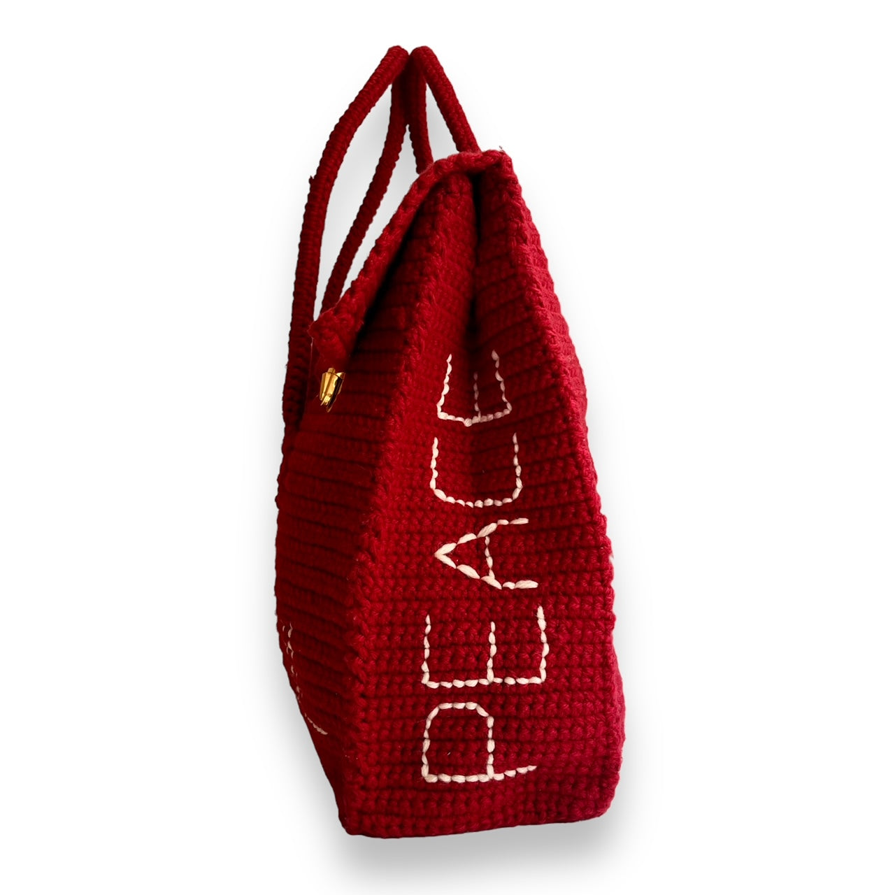 I Get Depressed Crochet Handbag