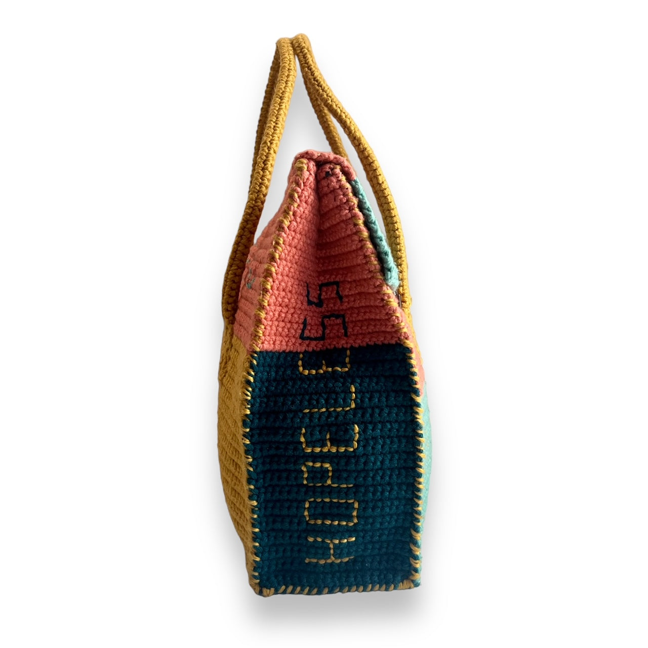 I Get Depressed Crochet Handbag