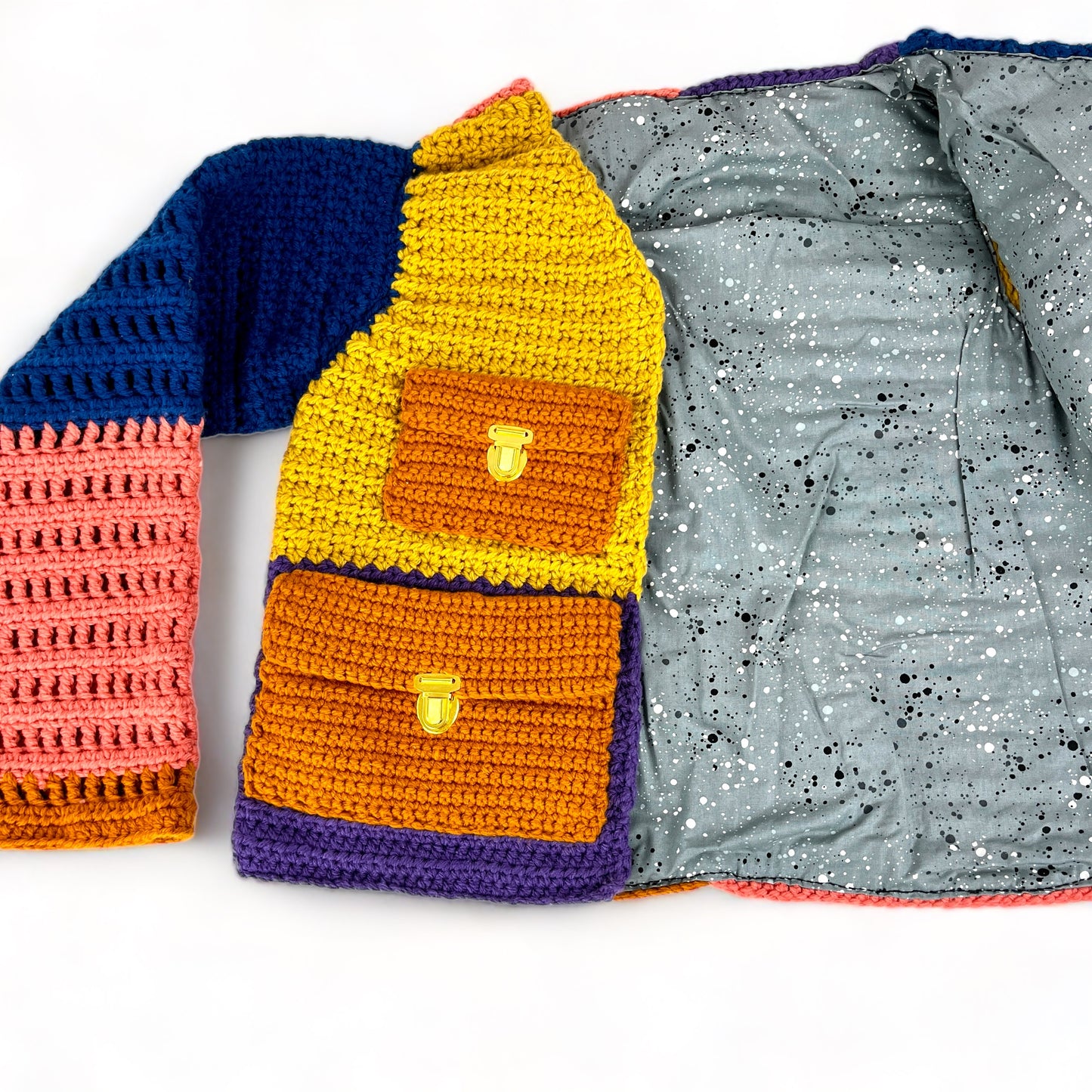 1st Edition Rainbow Crochet Jacket